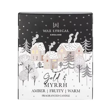 Boxed Candle 'Gold & Myrrh' - image 2