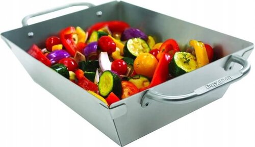 Broil King  Stainless Steel Deep Dish Square Wok