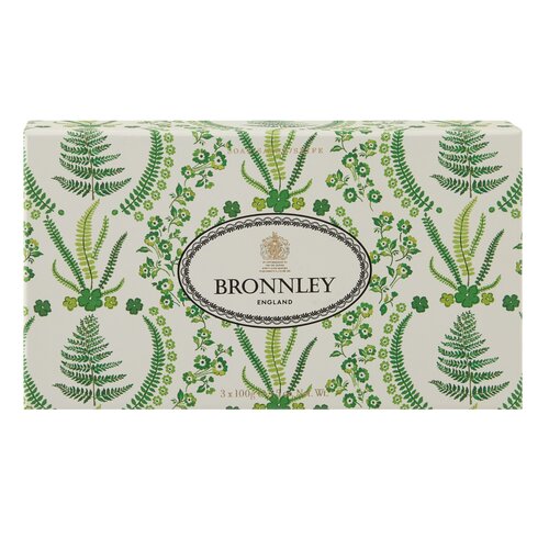 Bronnley English Fern Soap Trio Gift Box - image 1