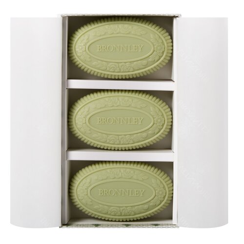 Bronnley English Fern Soap Trio Gift Box - image 2