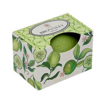 Bronnley Lime Soap Gift Carton