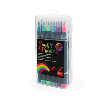 Brush Markers Pack of 12 Bright Colours - image 3