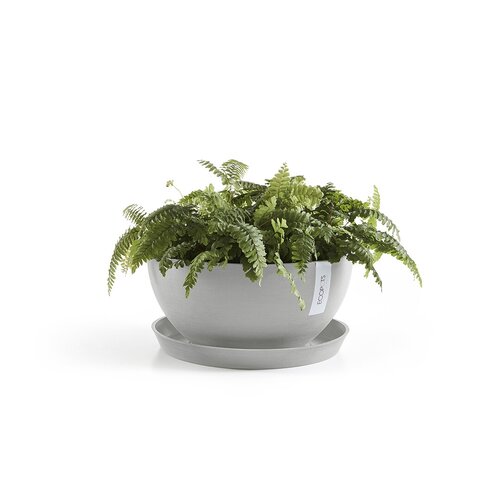 Brussels Eco Pot White Grey D30cm - image 2