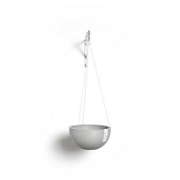 Brussels Hanging Eco Pot White Grey 27cm - image 1