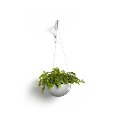 Brussels Hanging Eco Pot White Grey 27cm - image 2