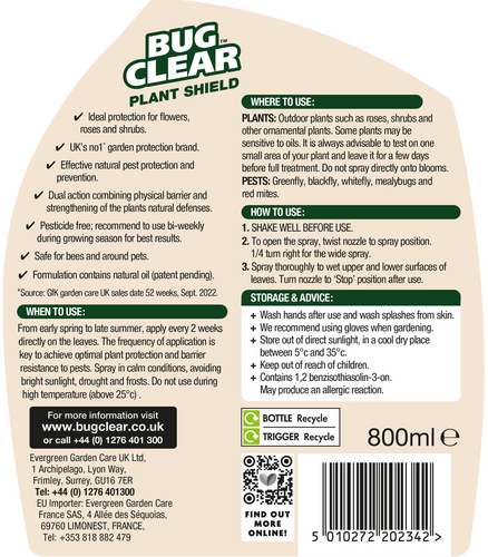 Bugclear Plant Shield 800ml - image 2