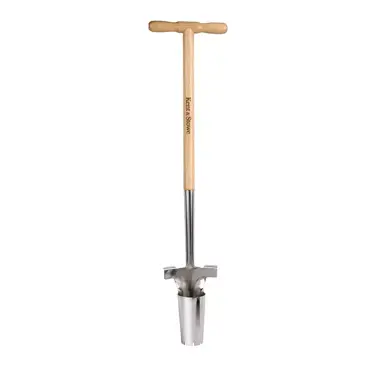 Bulb Planter Long Handled Stainless Steel - image 1