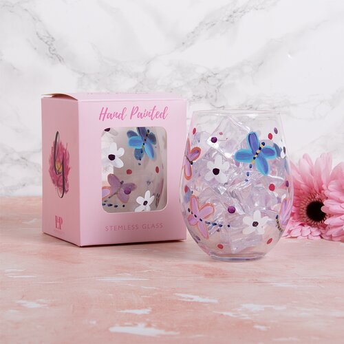 Stemless Glass Butterflies