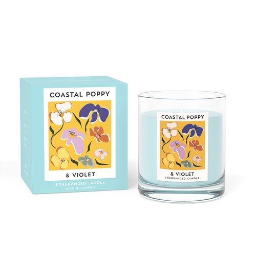 Candle Coastal Poppy & Freesia