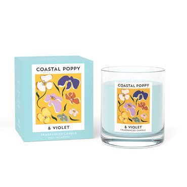 Candle Coastal Poppy & Freesia
