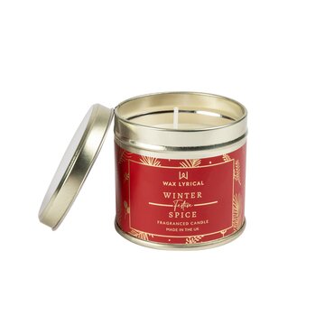 Candle Tin Festive Spice