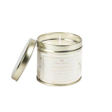 Candle Tin Snowy Morning