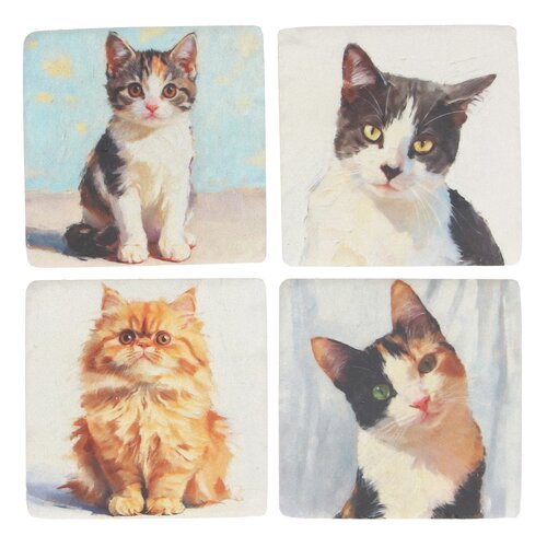 Cats Resin Coaster