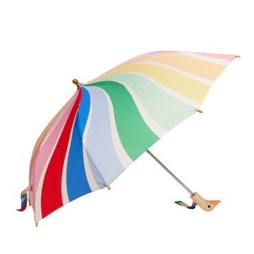 Children's Umbrella Rainbow Stripes Meri Meri - image 1