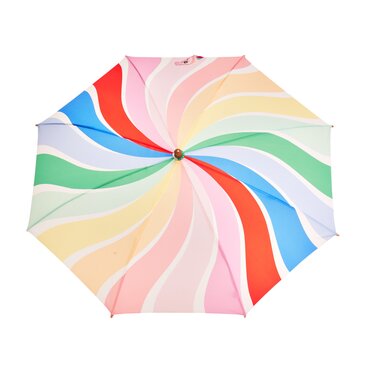 Children's Umbrella Rainbow Stripes Meri Meri - image 2