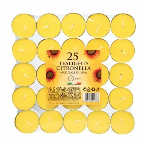 Citronella Tealights ( Pack of 25)
