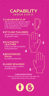 Clip Glove Capability Ladies Medium - image 2