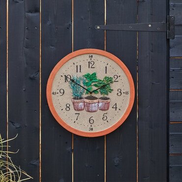 Clock Herbs 12"