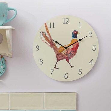 Clock Pheasant 12"