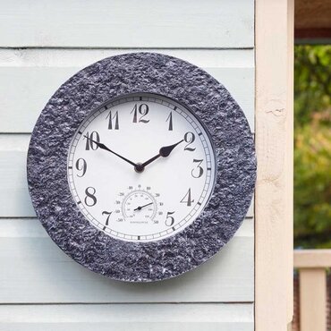 Clock Stonegate Granite 12" - image 1