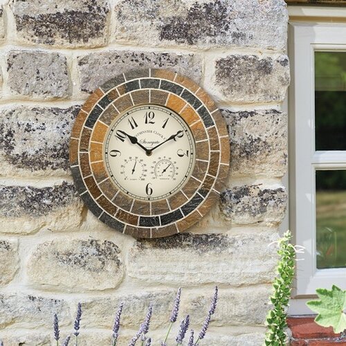 Clock Stonegate Mosaic 14" - image 2