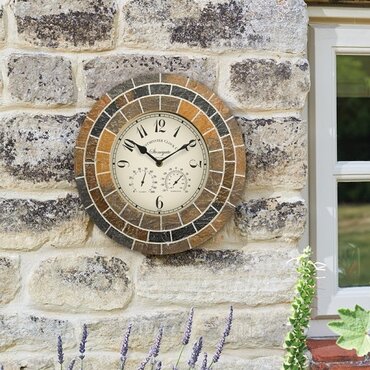 Clock Stonegate Mosaic 14" - image 2