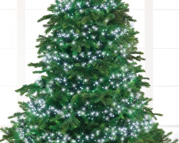 Led Cluster Lights x 1512 Cool White/Green Cable 13.5m - image 2