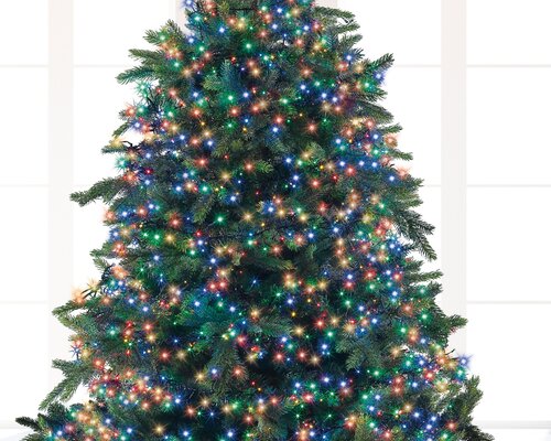 Led Cluster Lights x 1512 Multi/Green Cable 13.5m - image 2