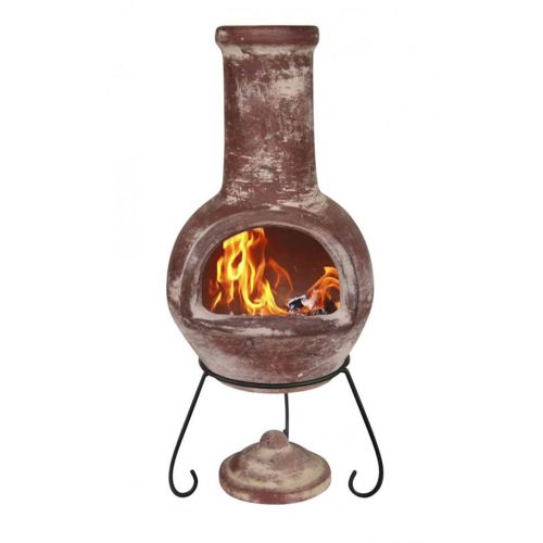 Colima Large Mexican Chimenea (Red) - image 1