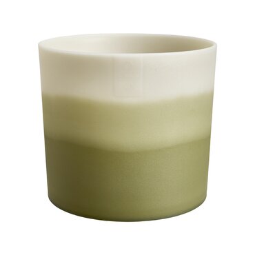 Colour Gradient Round Bamboo Green 14cm - image 1