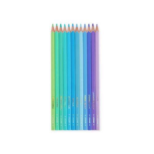 Colouring Pencils Pack of 12 Ocean Palette - image 1