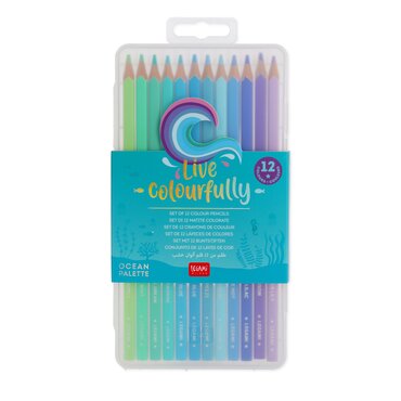 Colouring Pencils Pack of 12 Ocean Palette - image 7