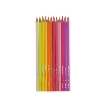 Colouring Pencils Pack of 12 Sunset Palette - image 1