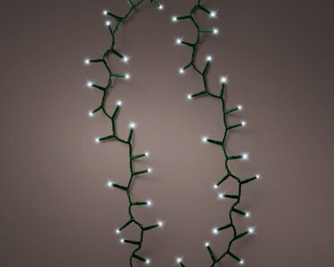 Led Compact Lights x 1000L Cool White/Green Cable