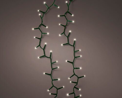 Led Compact Lights x 1500L Warm White/Green Cable - image 1
