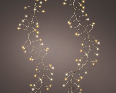 Compact Twinkle Micro Wire Lights (Classic Warm & Warm White, Silver Wire) x960 (L25) - image 2