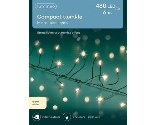 Micro Led Compact x 480 Warm White/Green 600cm - image 4