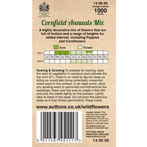 Cornfield Annuals Mix Seeds - image 3