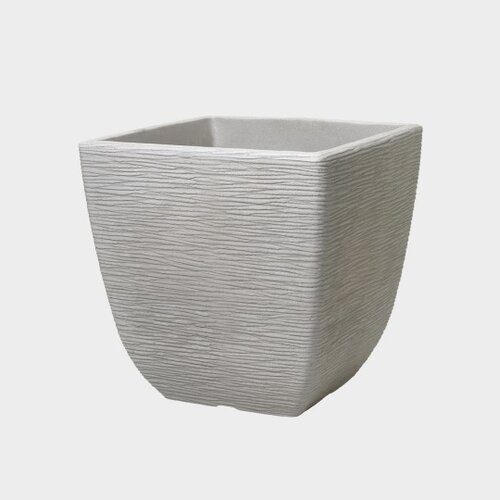 Cotswold Planter 32cm Sq Limestone Grey - image 1