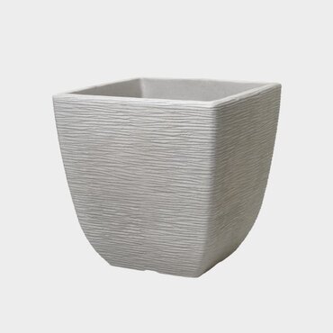 Cotswold Planter SQ Limestone Grey 38cm - image 1