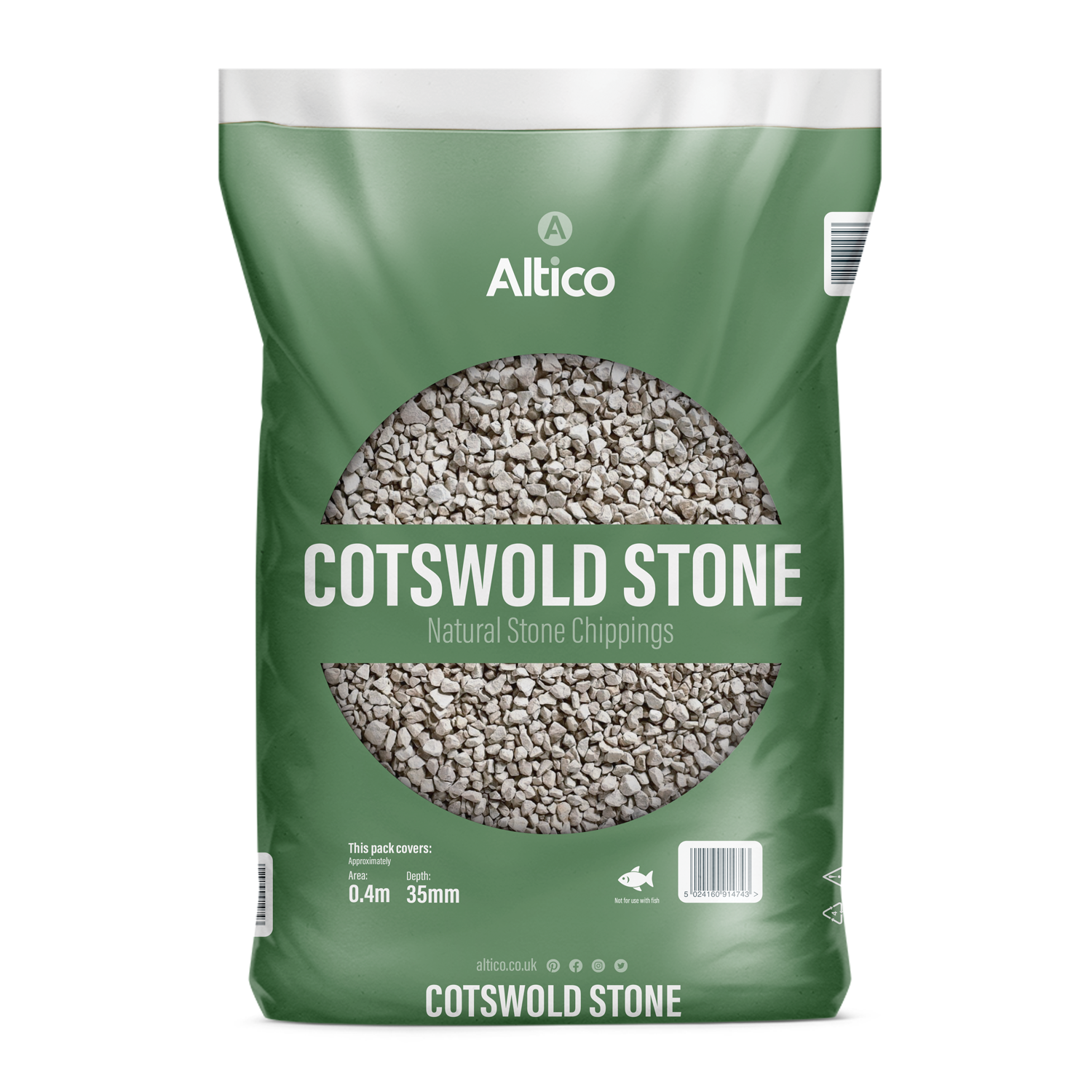 Cotswold Stone Chippings 1426mm Stewarts Garden Centre