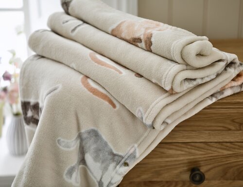 Cozy Comforts Clowder Throw Natural 130x170cm - image 2