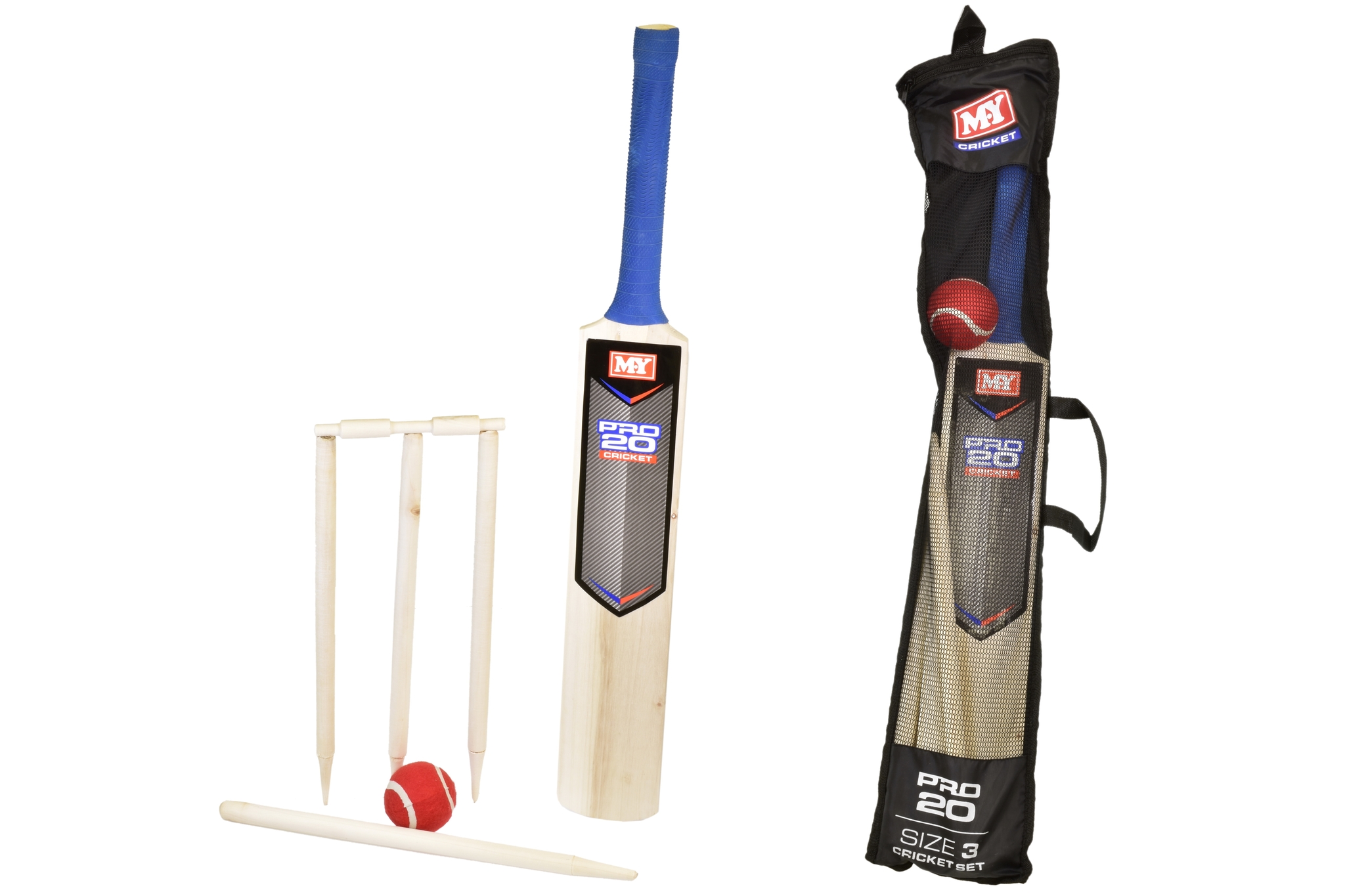 Cricket Set Size 3 In Carry Bag Stewarts Garden Centre