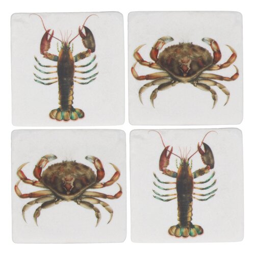Crustacean Resin Coaster