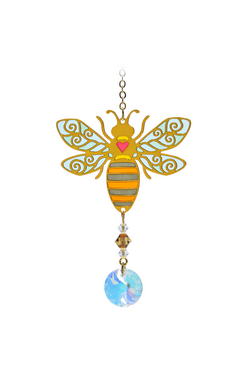 Crystal Dreams Bee Autumn Gold