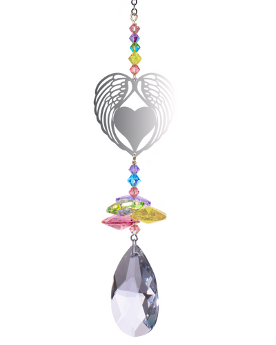 Crystal Fantasies Angel Wing Heart Confetti