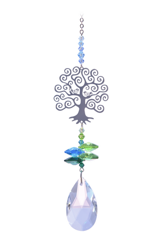 Crystal Fantasies Tree Of Life Green