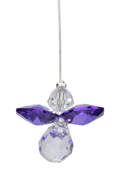 Crystal Guardian Angel Amethyst