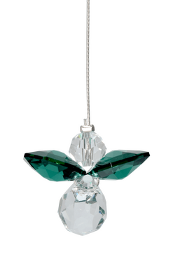 Crystal Guardian Angel Emerald