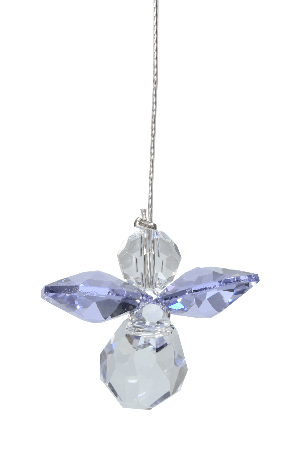 Crystal Guardian Angel Light Amethyst - Stewarts Garden Centre